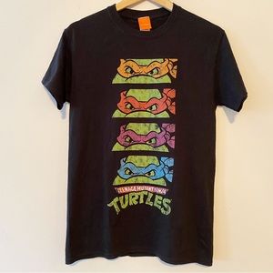 ✨SALE✨ Teenage Mutant Ninja Turtles Black Graphic Tee